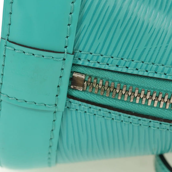 LOUIS VUITTON Epi Alma BB Hand Bag 2way Turquoise Blue M40853 LV Auth 179527SAM