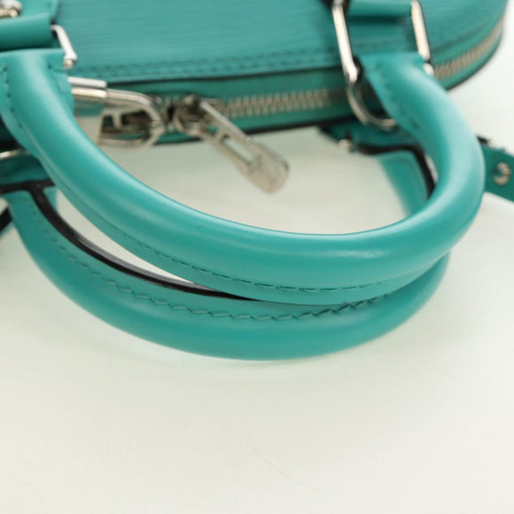 LOUIS VUITTON Epi Alma BB Hand Bag 2way Turquoise Blue M40853 LV Auth 179527SAM