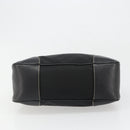 PRADA Shoulder Bag Nylon Leather Black Silver Auth 179529A-5