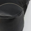 PRADA Shoulder Bag Nylon Leather Black Silver Auth 179529A-15