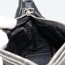 PRADA Shoulder Bag Nylon Leather Black Silver Auth 179529A-21