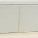 Salvatore Ferragamo Gancini Hand Bag PVC Leather 2way White Silver Auth 179530V-23
