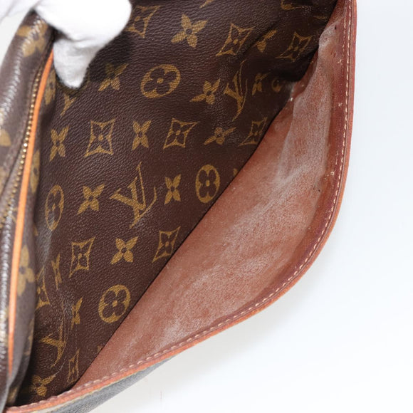 LOUIS VUITTON Monogram Compiegne 28 Clutch Bag M51845 LV Auth 179532