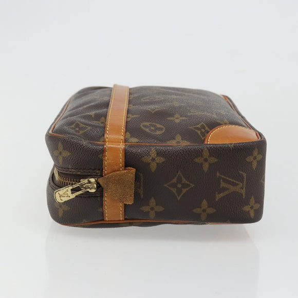 LOUIS VUITTON Monogram Compiegne 28 Clutch Bag M51845 LV Auth 179532