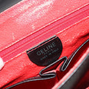 CELINE Shoulder Bag Leather Black Gold Auth 179534A-20