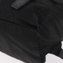 PRADA Backpack Nylon Black Silver Auth 179537-18