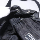 PRADA Backpack Nylon Black Silver Auth 179537-28