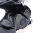 PRADA Backpack Nylon Black Silver Auth 179537-30