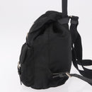 PRADA Backpack Nylon Black Silver Auth 179537-3