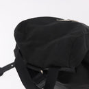PRADA Backpack Nylon Black Silver Auth 179537-6
