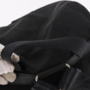 PRADA Backpack Nylon Black Silver Auth 179537-7