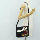 LOUIS VUITTON Monogram Satin Musette Comte de Fe Bag Black M92273 LV Auth 179540SAV-27