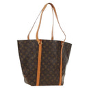 LOUIS VUITTON Monogram Sac Shopping Tote Bag M51108 LV Auth 179543V-1