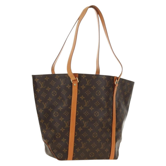 LOUIS VUITTON Monogram Sac Shopping Tote Bag M51108 LV Auth 179543V