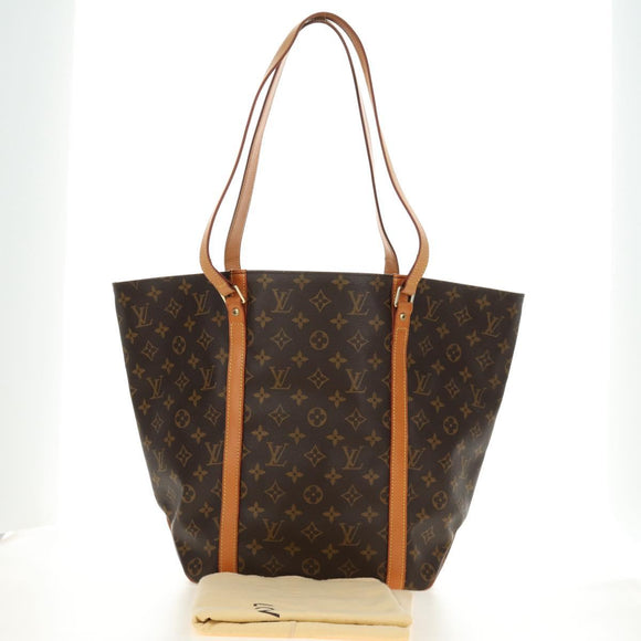 LOUIS VUITTON Monogram Sac Shopping Tote Bag M51108 LV Auth 179543V
