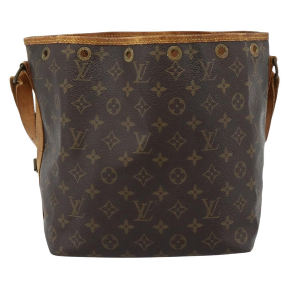 LOUIS VUITTON Monogram Petit Noe Shoulder Bag M42226 LV Auth 179545