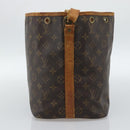 LOUIS VUITTON Monogram Petit Noe Shoulder Bag M42226 LV Auth 179545-3