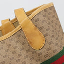 GUCCI Micro GG Supreme Web Sherry Line Bag PVC Beige 002 904 0131 Auth 179549-18