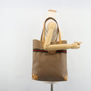 GUCCI Micro GG Supreme Web Sherry Line Bag PVC Beige 002 904 0131 Auth 179549-23