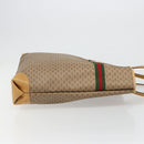 GUCCI Micro GG Supreme Web Sherry Line Bag PVC Beige 002 904 0131 Auth 179549-3