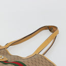 GUCCI Micro GG Supreme Web Sherry Line Bag PVC Beige 002 904 0131 Auth 179549-14
