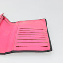 CHANEL Cambon Line Wallet Lamb Skin Black CC Auth 179550-20