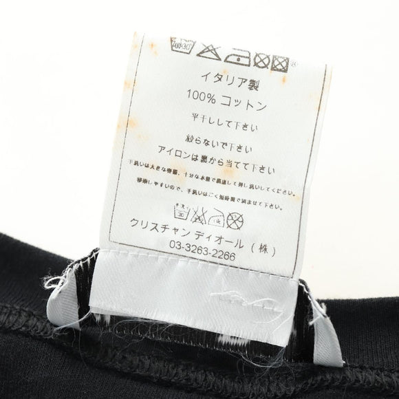 Christian Dior Tank Top Cotton Black Auth 179551M