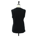Christian Dior Tank Top Cotton Black Auth 179551M-2