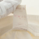 LOUIS VUITTON Pants Cotton White LV Auth 179552M-14