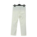 LOUIS VUITTON Pants Cotton White LV Auth 179552M-2