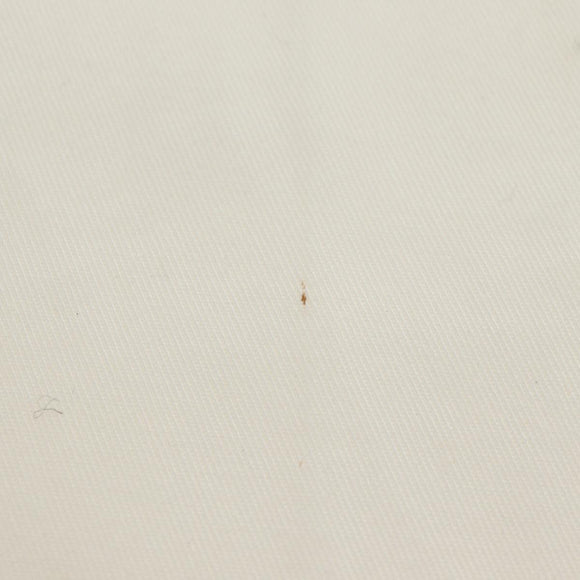 LOUIS VUITTON Pants Cotton White LV Auth 179552M