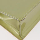LOUIS VUITTON Monogram Vernis Spring Street Hand Bag Gris M91029 LV Auth 179560-12