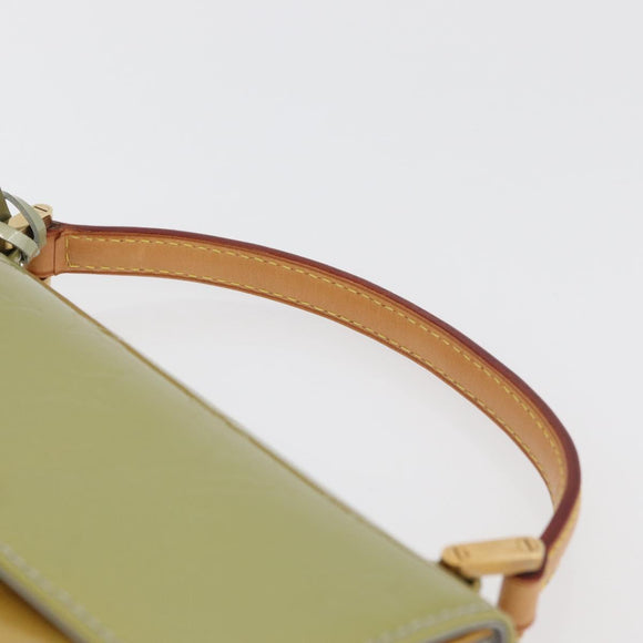 LOUIS VUITTON Monogram Vernis Spring Street Hand Bag Gris M91029 LV Auth 179560