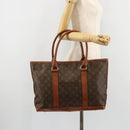LOUIS VUITTON Monogram Sac Weekend PM Hand Bag M42425 LV Auth 179562-20
