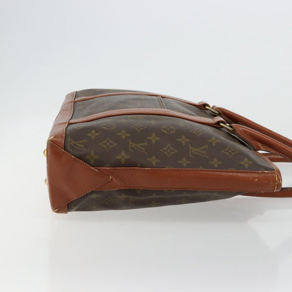 LOUIS VUITTON Monogram Sac Weekend PM Hand Bag M42425 LV Auth 179562