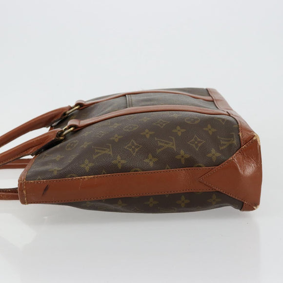 LOUIS VUITTON Monogram Sac Weekend PM Hand Bag M42425 LV Auth 179562