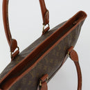 LOUIS VUITTON Monogram Sac Weekend PM Hand Bag M42425 LV Auth 179562-6