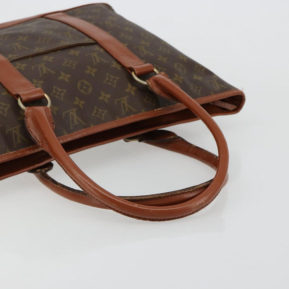 LOUIS VUITTON Monogram Sac Weekend PM Hand Bag M42425 LV Auth 179562