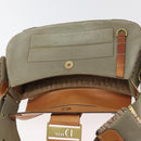 Christian Dior Street chic Shoulder Bag Canvas Beige Gold Auth 179570SAV-10