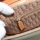 Christian Dior Street chic Shoulder Bag Canvas Beige Gold Auth 179570SAV-22