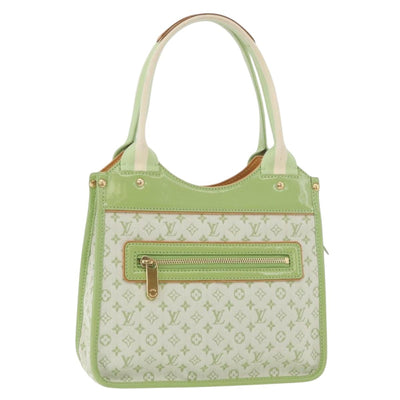 LOUIS VUITTON Monogram Mini Sac Catline Bag Almond Green M92931 LV Auth 179578V