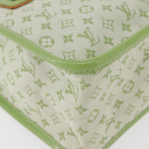 LOUIS VUITTON Monogram Mini Sac Catline Bag Almond Green M92931 LV Auth 179578V