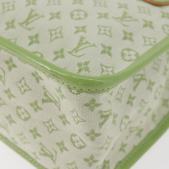 LOUIS VUITTON Monogram Mini Sac Catline Bag Almond Green M92931 LV Auth 179578V