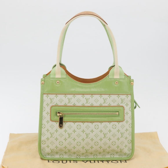 LOUIS VUITTON Monogram Mini Sac Catline Bag Almond Green M92931 LV Auth 179578V