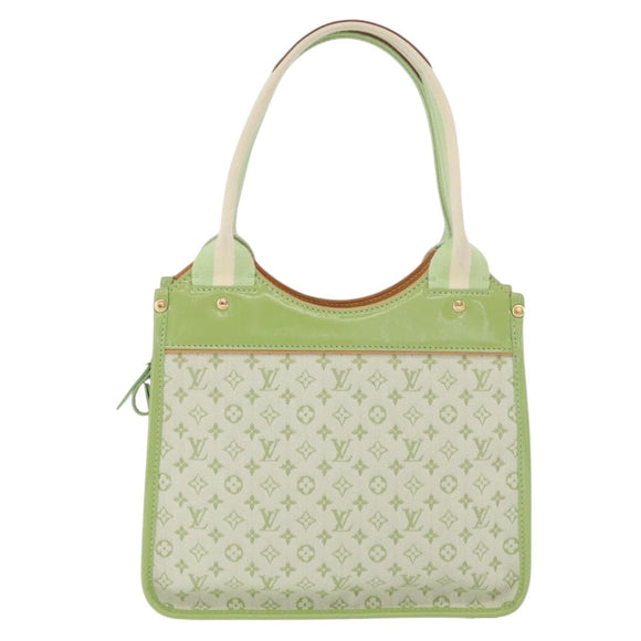 LOUIS VUITTON Monogram Mini Sac Catline Bag Almond Green M92931 LV Auth 179578V
