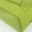 GUCCI Bamboo Body Bag Patent leather Green Gold 003 2113 0027 Auth 179580-10