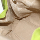 GUCCI Bamboo Body Bag Patent leather Green Gold 003 2113 0027 Auth 179580-18