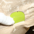 GUCCI Bamboo Body Bag Patent leather Green Gold 003 2113 0027 Auth 179580-22