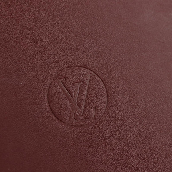 LOUIS VUITTON Monogram Boite Camille MM Jewelry Box Bordeaux GI0019 Auth 179587V