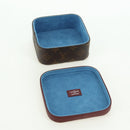 LOUIS VUITTON Monogram Boite Camille MM Jewelry Box Bordeaux GI0019 Auth 179587V-9